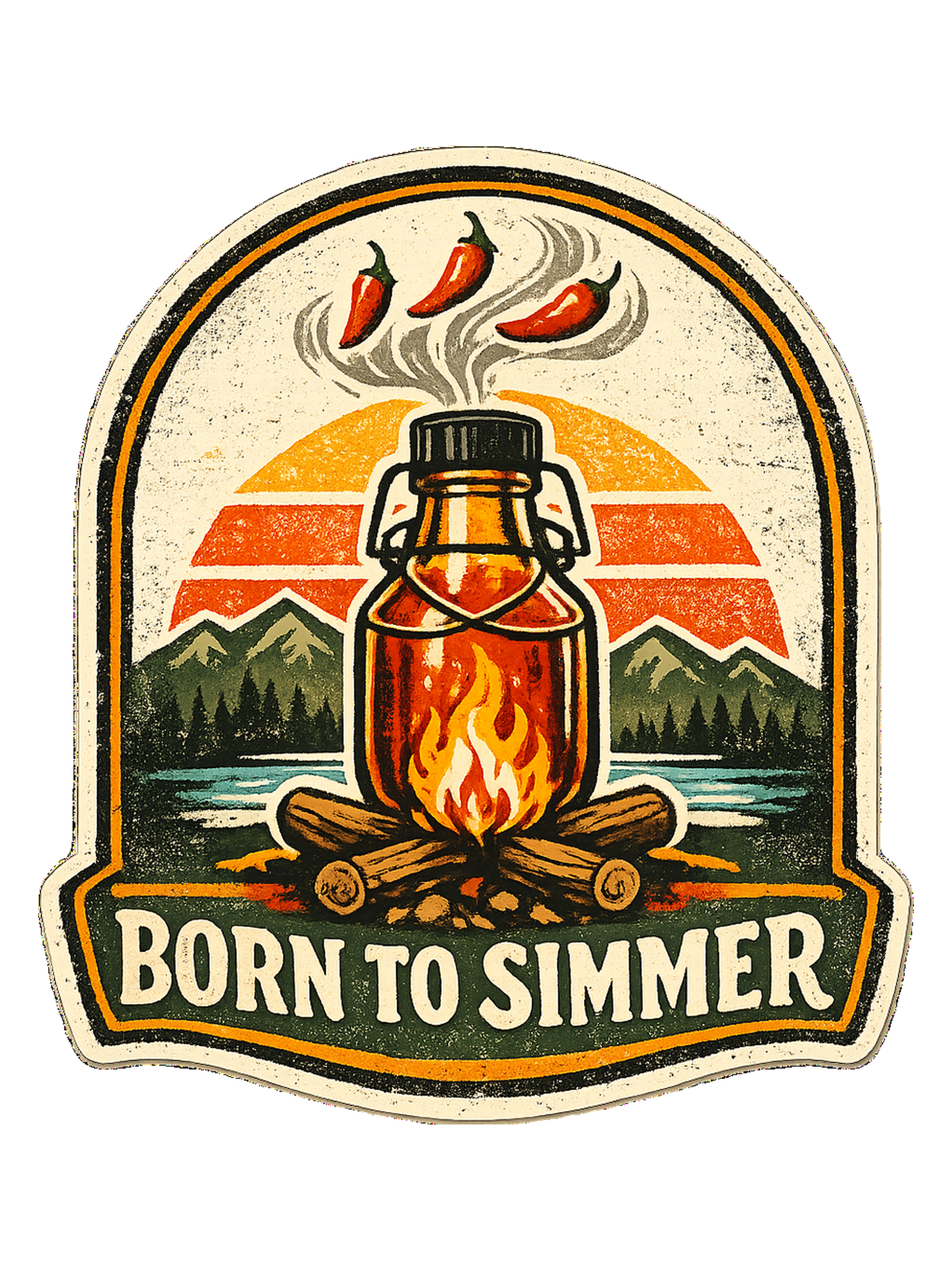 Born To Simmer Tee