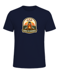 Born To Simmer Tee — Navy