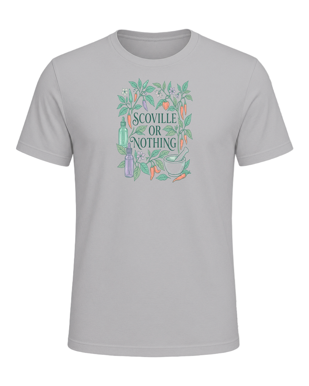 SCOVILLE OR NOTHING — Athletic Heather