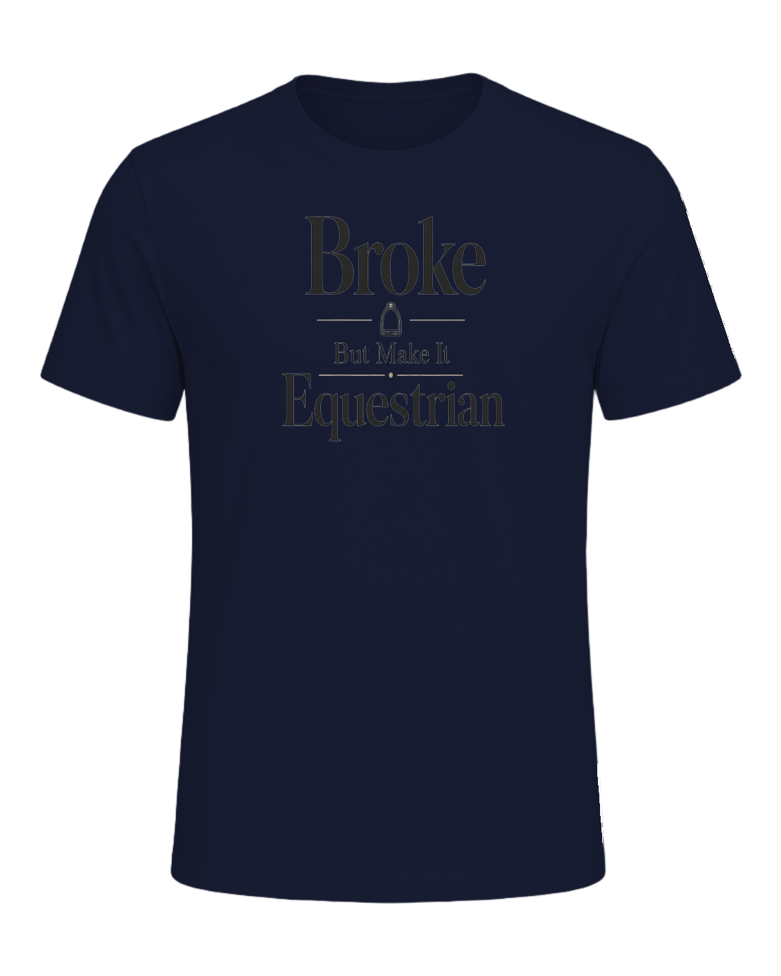 Broke But Make It Equestrian — Navy