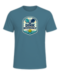 Dink Responsibly Tee — Heather Deep Teal