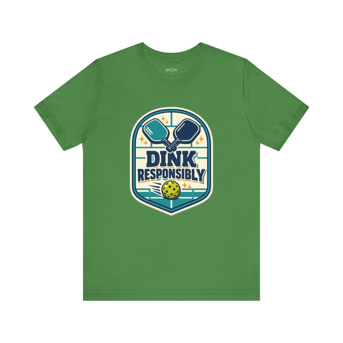 Pickleball Gift T-Shirt — Dink Responsibly — pickleball t-shirt design by Reggie