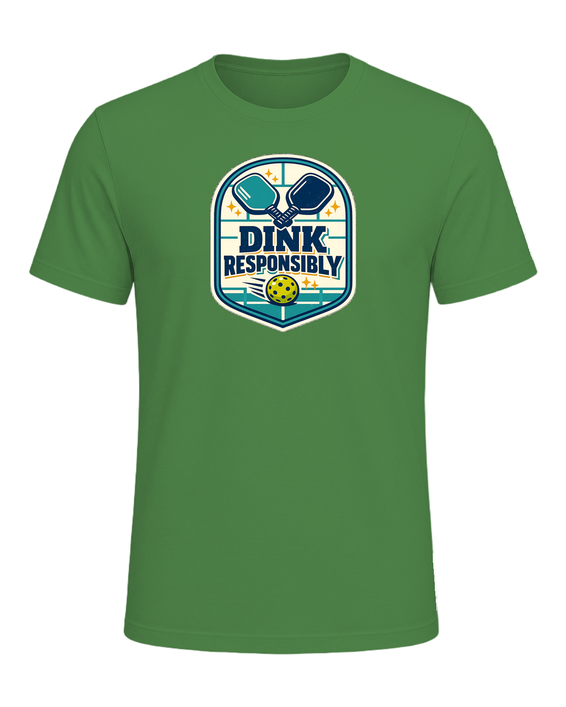 Dink Responsibly Tee — Leaf
