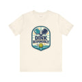 Pickleball Gift T-Shirt — Dink Responsibly — pickleball t-shirt design by Reggie