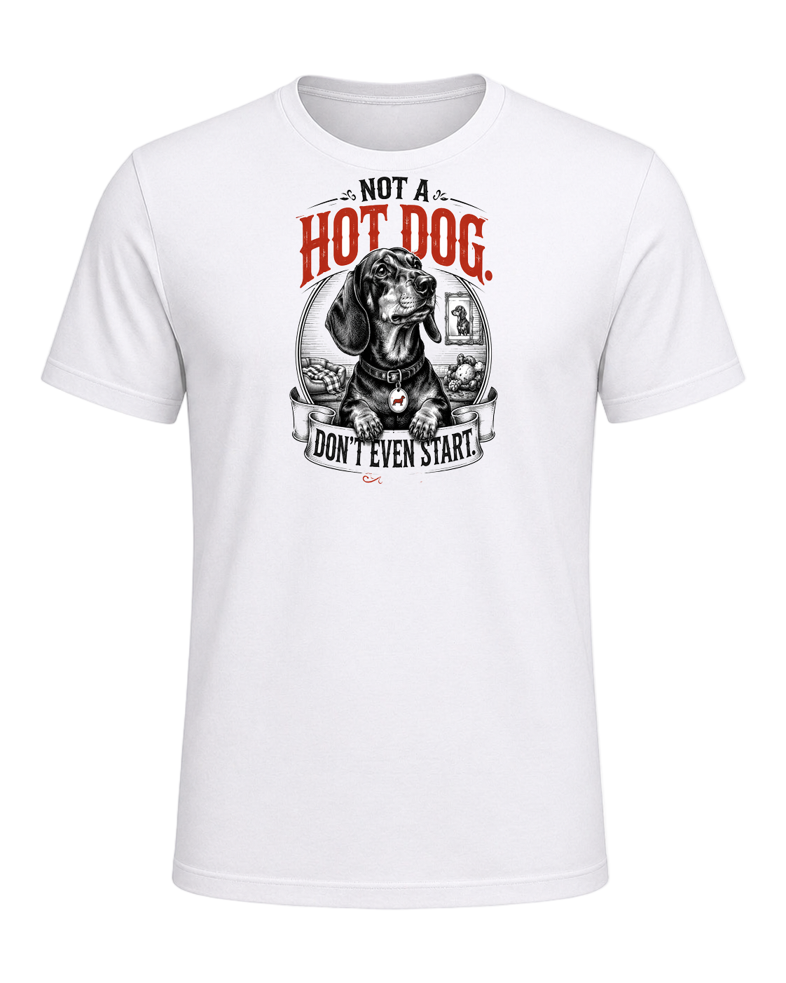 Not a Hot Dog. Don't Even Start. — White