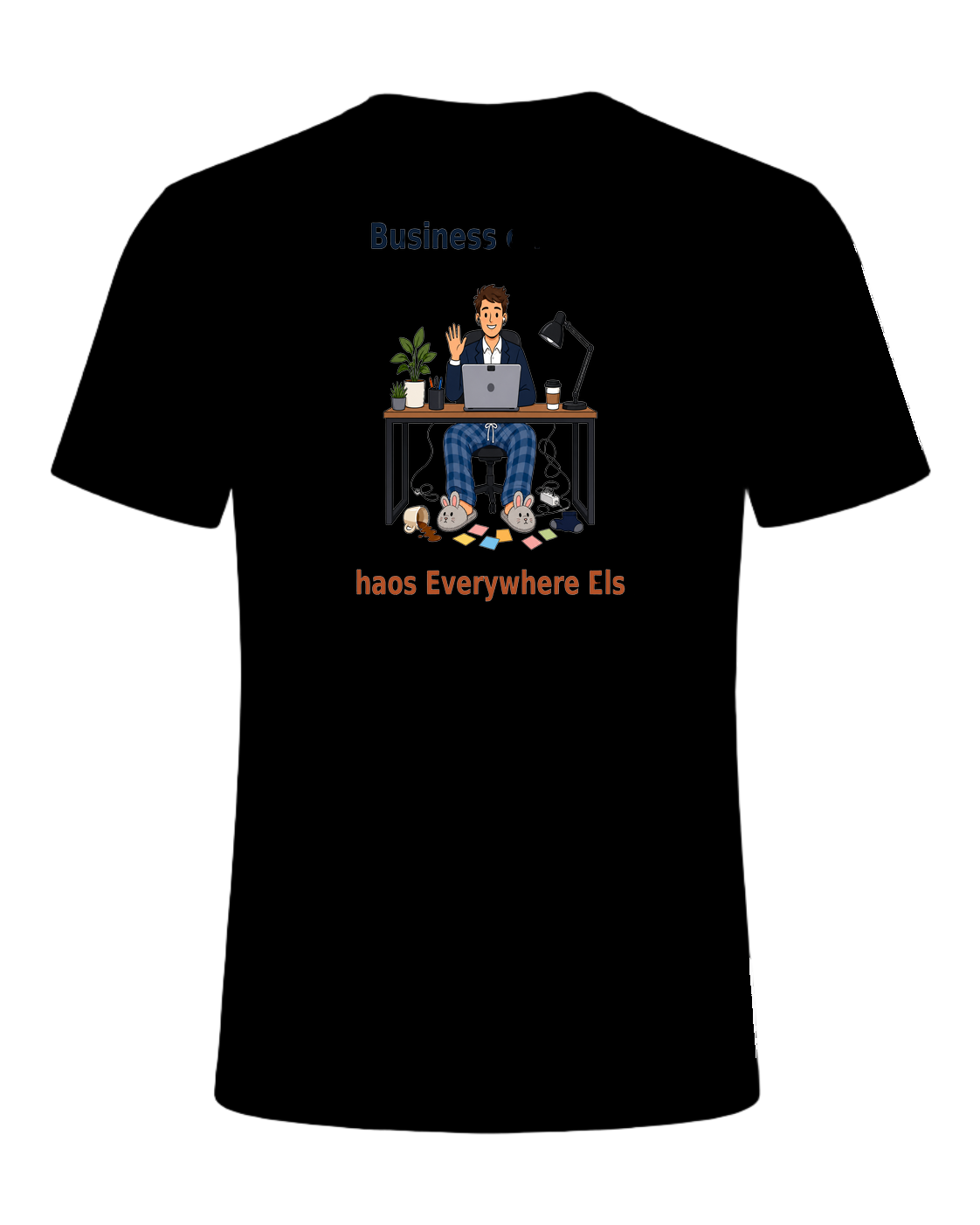 Remote Work Humor — Black