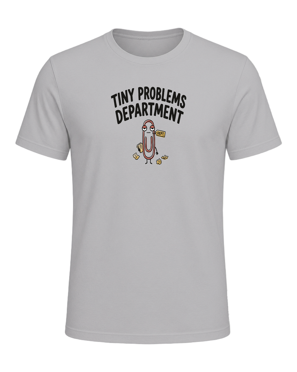 TINY PROBLEMS DEPARTMENT — Athletic Heather