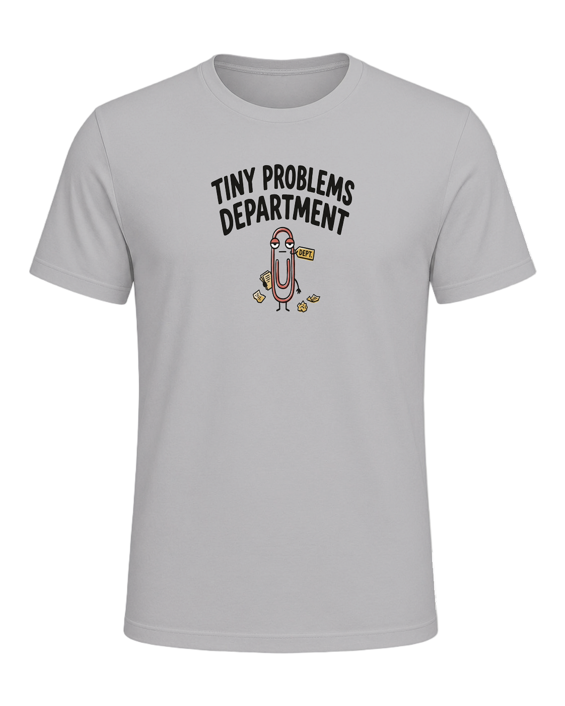 TINY PROBLEMS DEPARTMENT — Athletic Heather