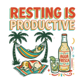 RESTING IS PRODUCTIVE