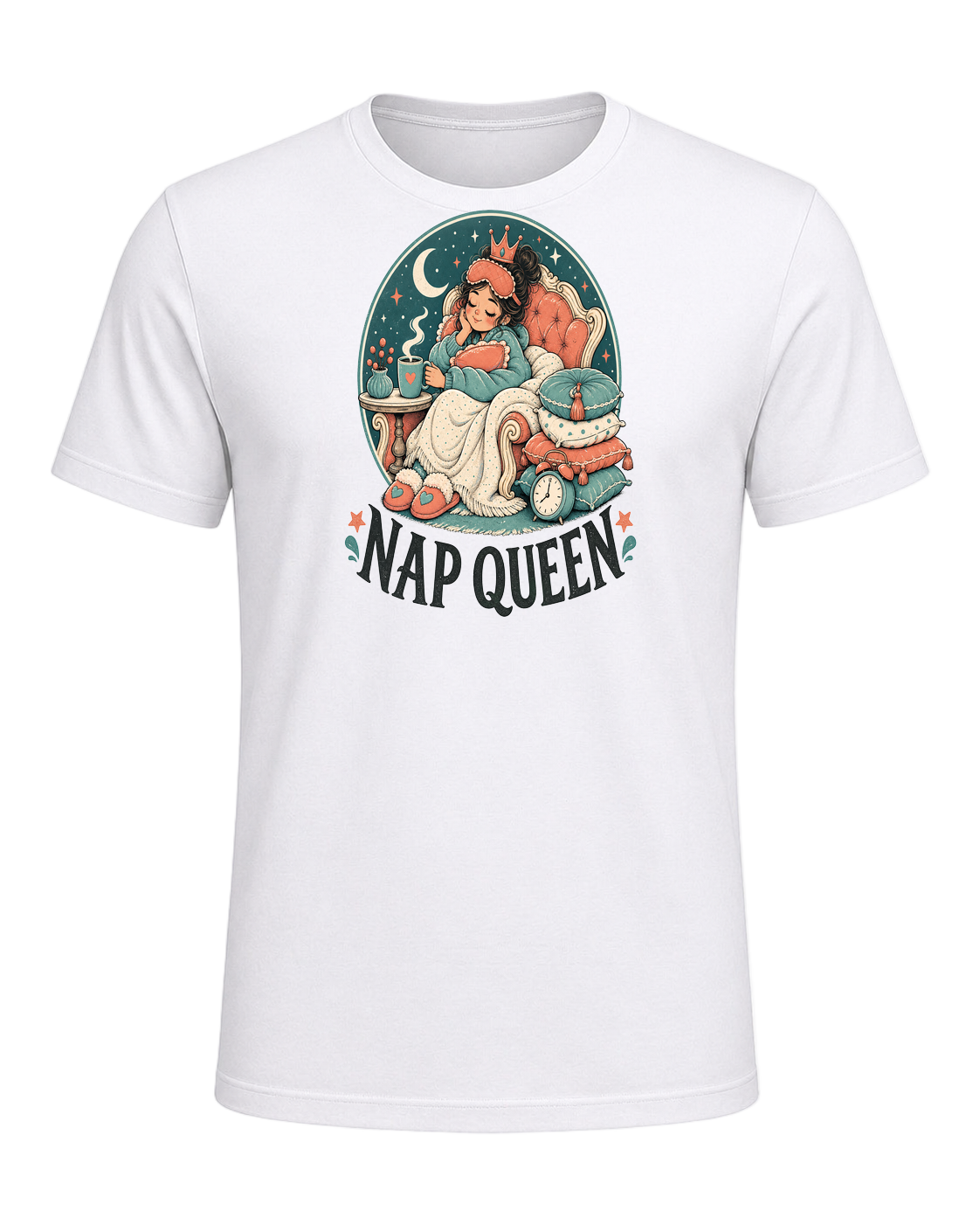 NAP QUEEN — White