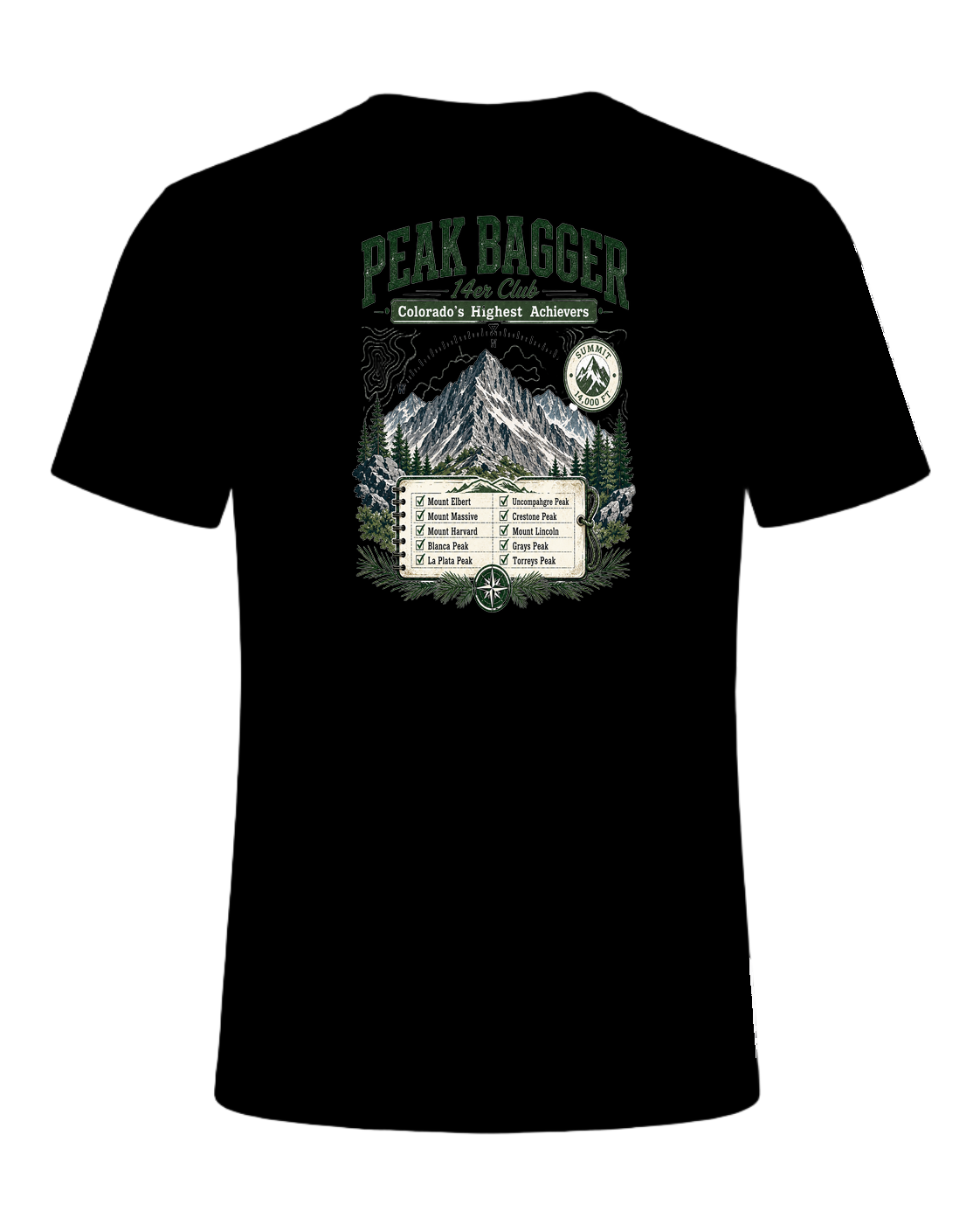 Peak Bagger — Black