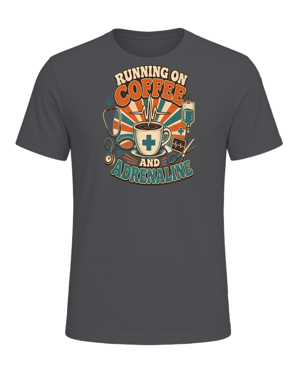 RUNNING ON COFFEE AND ADRENALINE — Asphalt