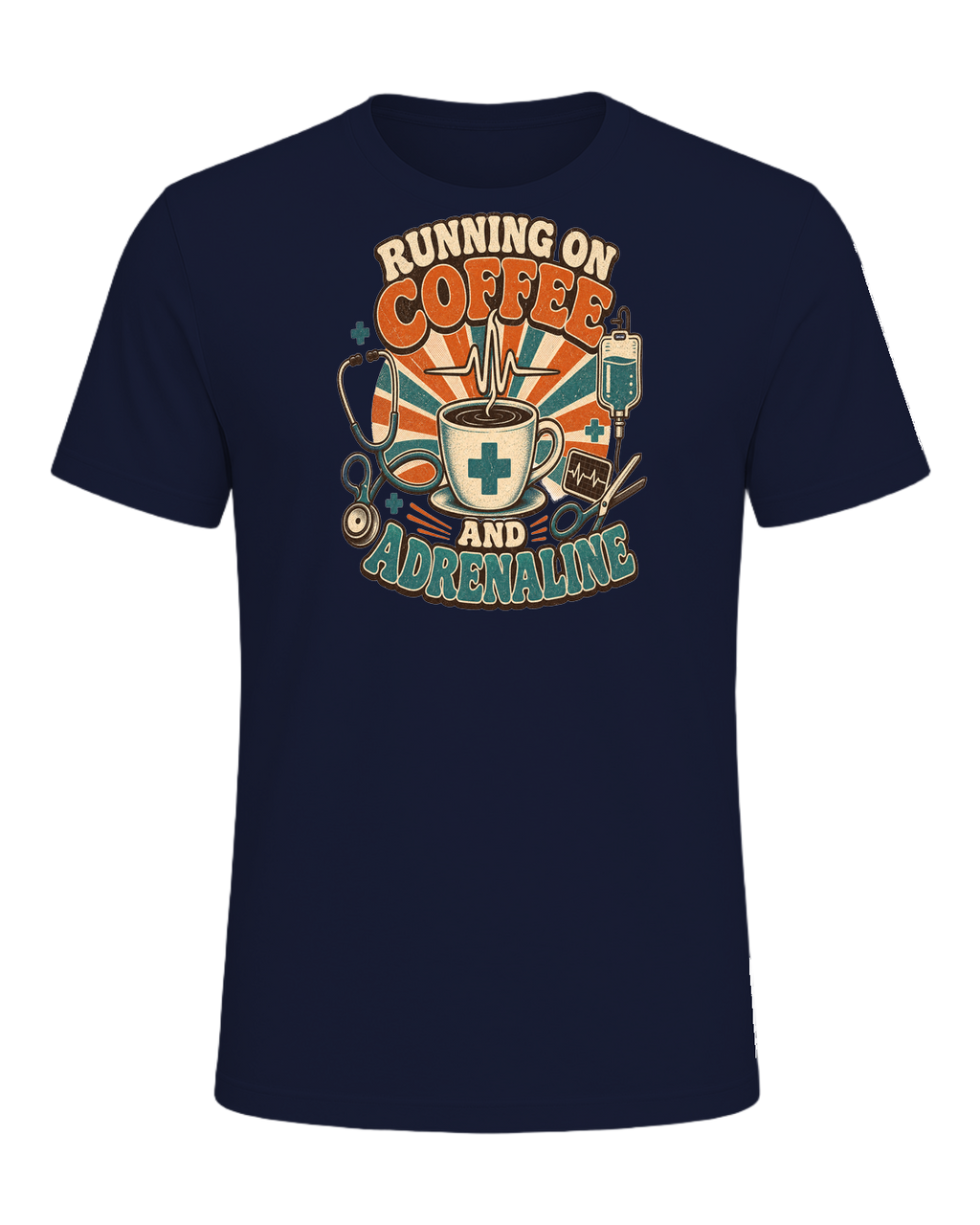 RUNNING ON COFFEE AND ADRENALINE — Navy