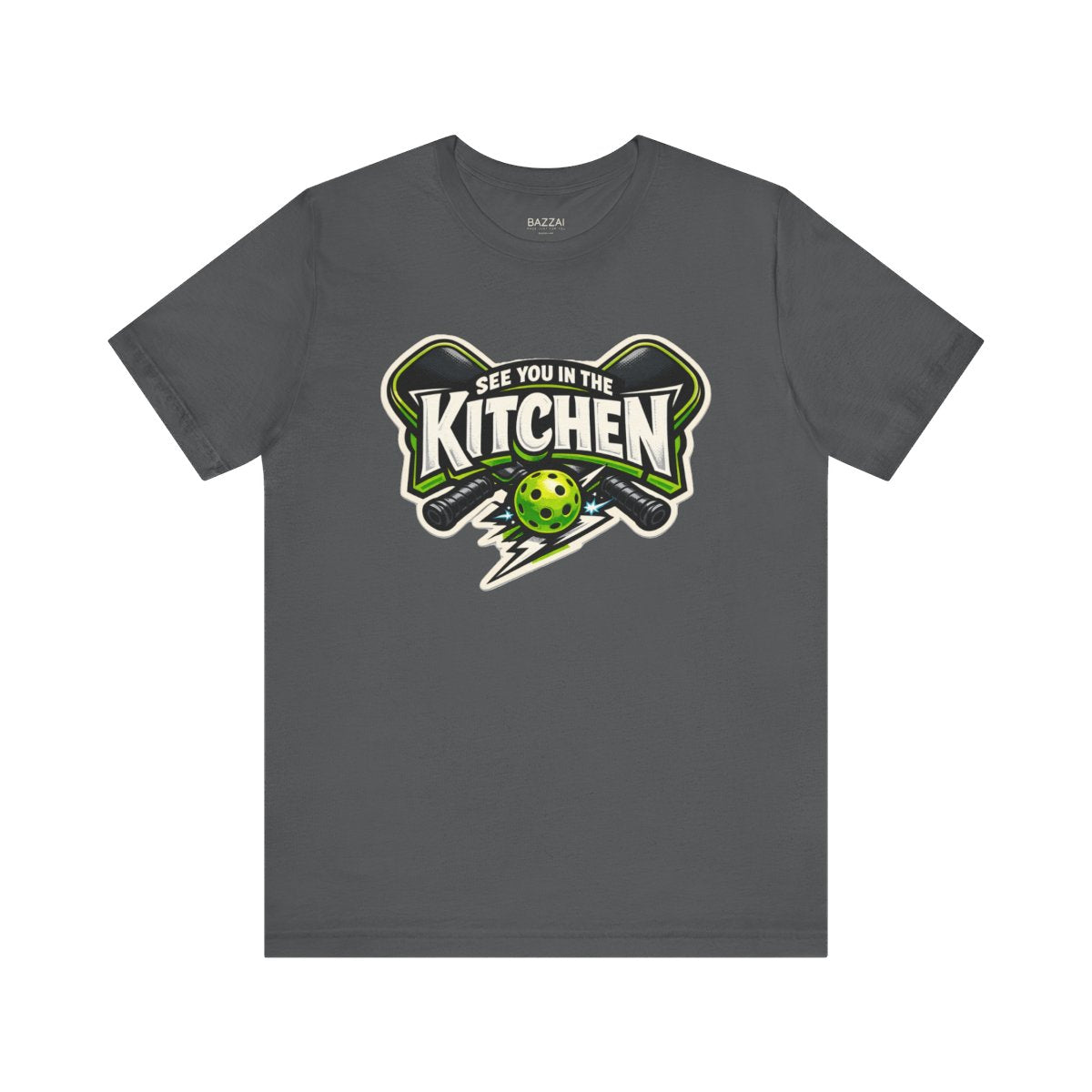 Pickleball Humor Gift T-Shirt — See You in the Kitchen — pickleball t-shirt design by Reggie