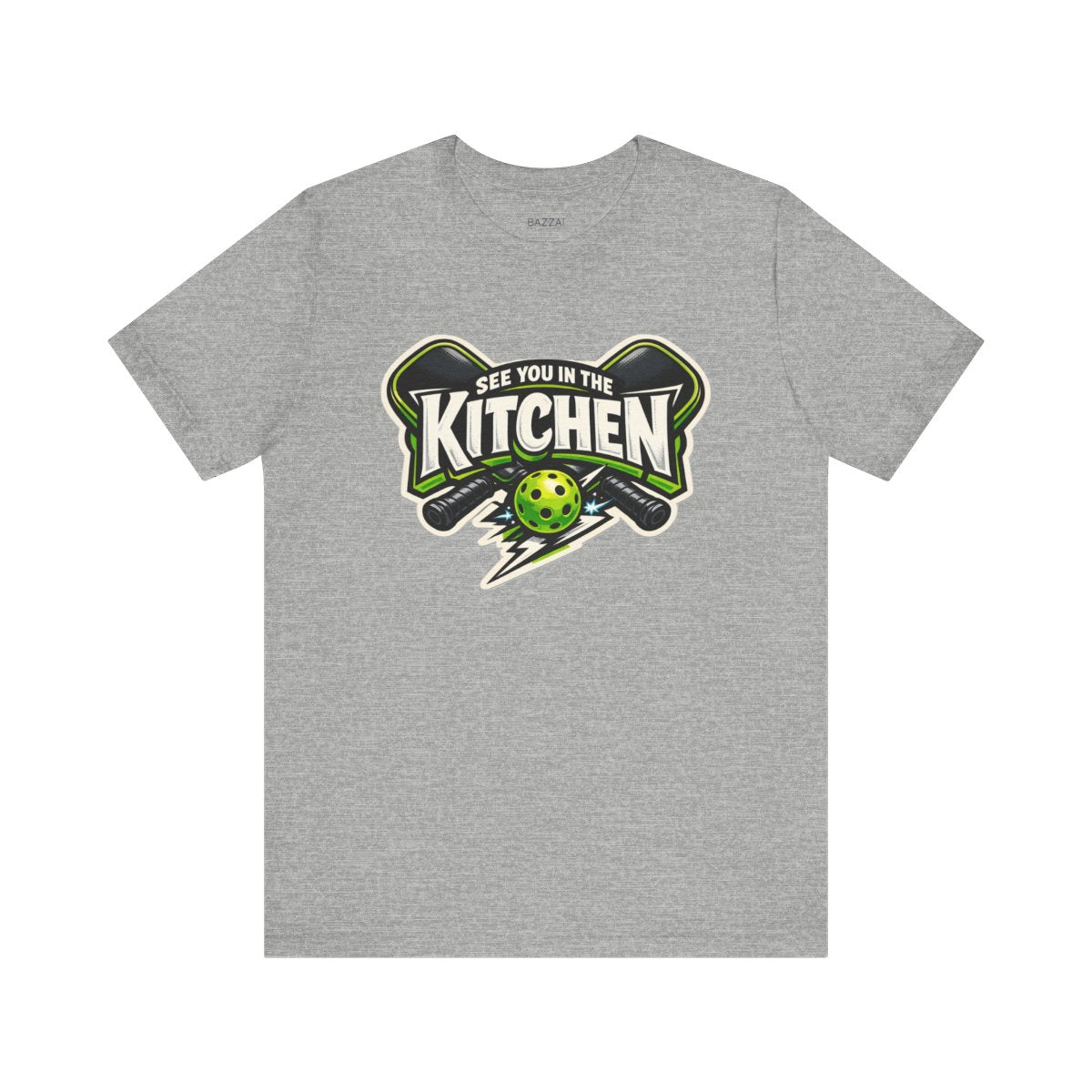 Pickleball Humor Gift T-Shirt — See You in the Kitchen — pickleball t-shirt design by Reggie