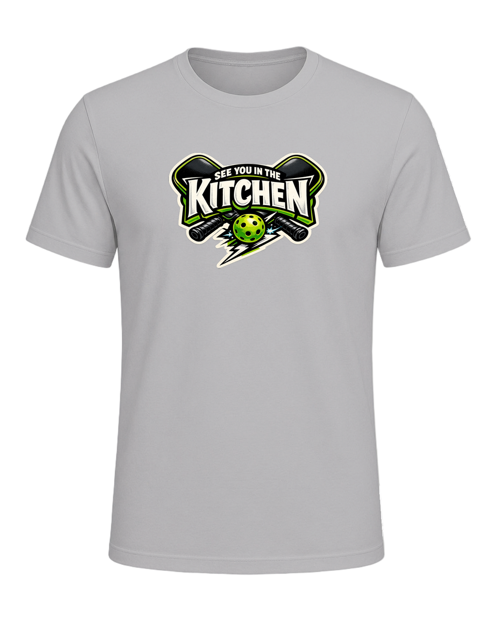 See You In The Kitchen Tee — Athletic Heather