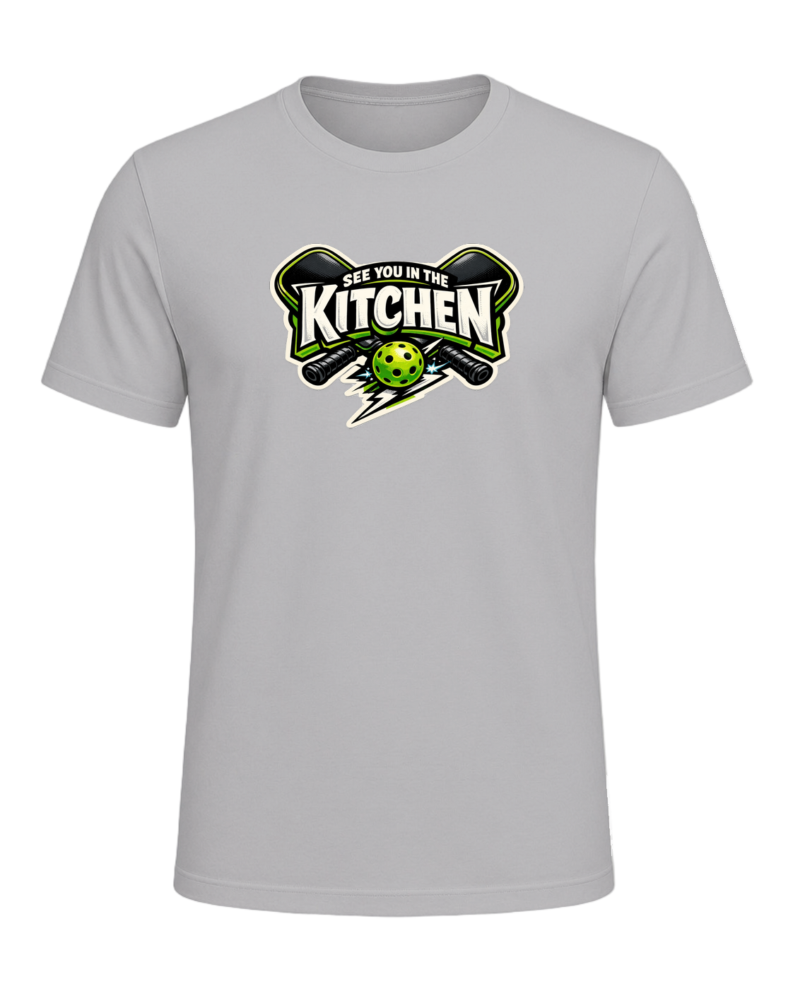 See You In The Kitchen Tee — Athletic Heather