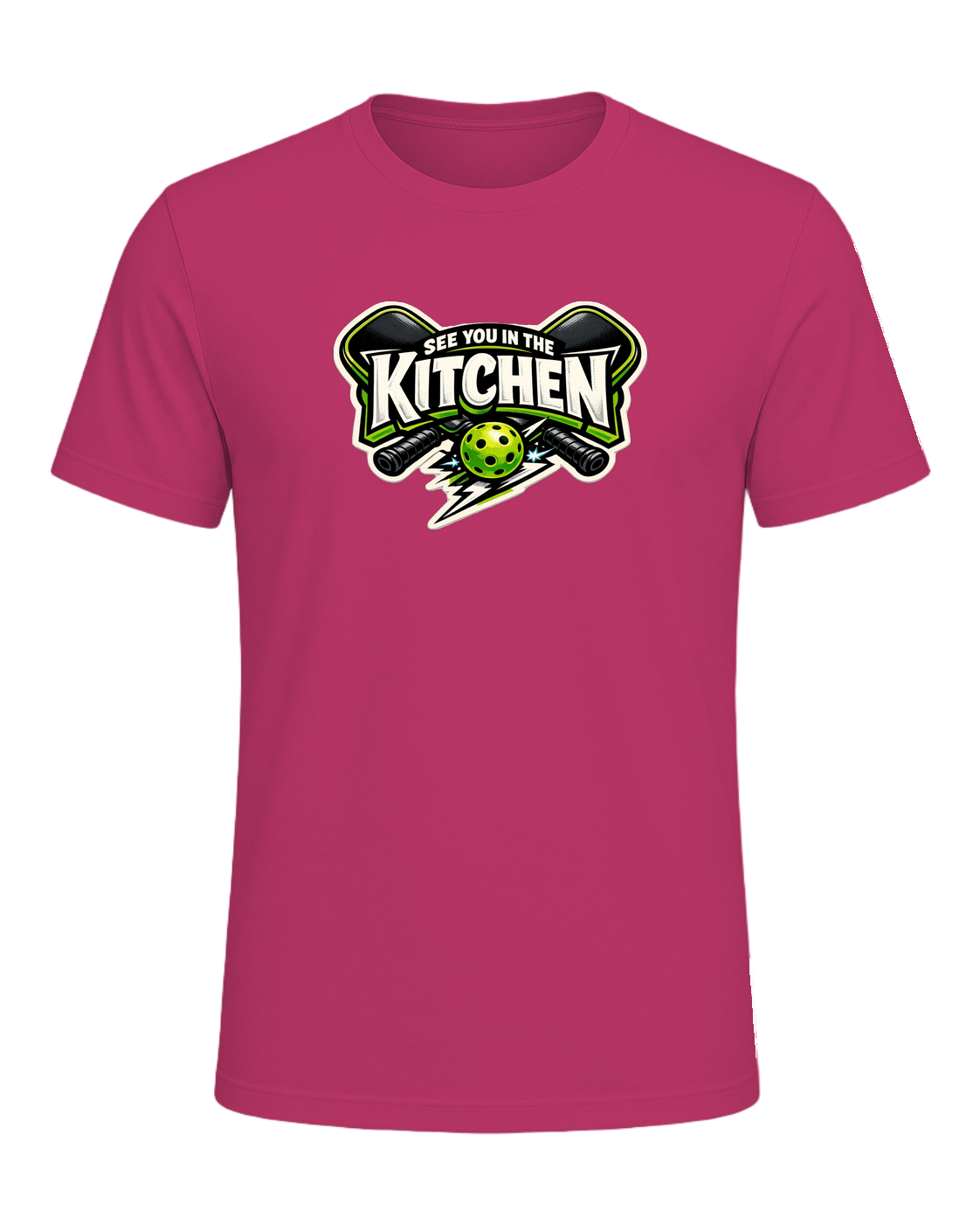 See You In The Kitchen Tee — Berry