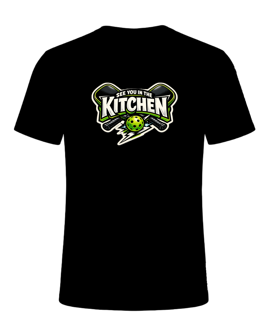 See You In The Kitchen Tee — Black