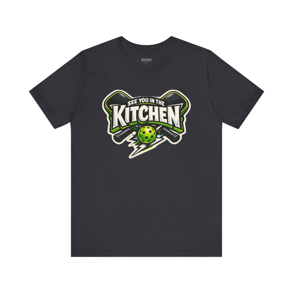 Pickleball Humor Gift T-Shirt — See You in the Kitchen — pickleball t-shirt design by Reggie