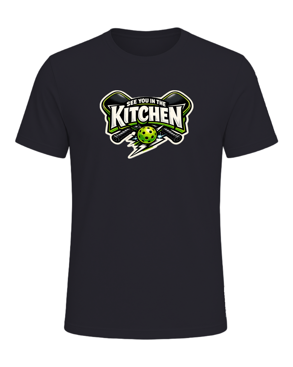 See You In The Kitchen Tee — Dark Grey