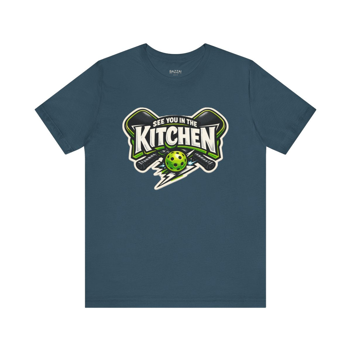 Pickleball Humor Gift T-Shirt — See You in the Kitchen — pickleball t-shirt design by Reggie