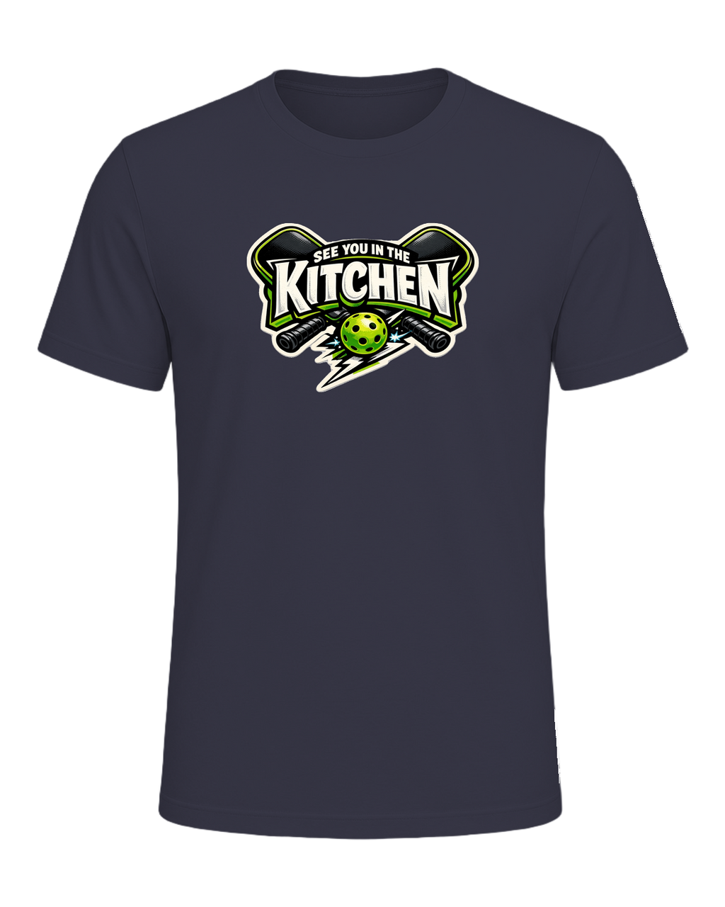 See You In The Kitchen Tee — Heather Midnight Navy