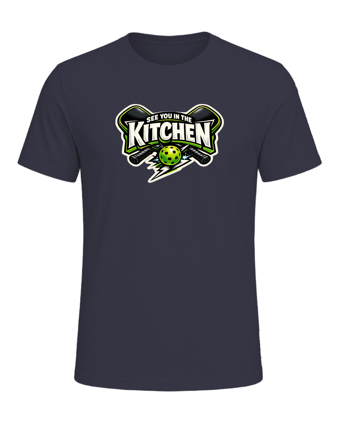 See You In The Kitchen Tee — Heather Midnight Navy