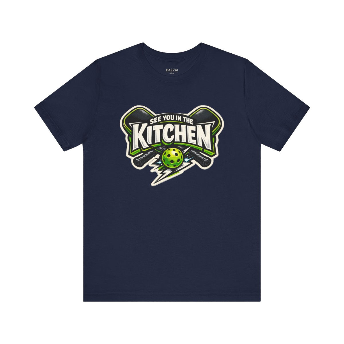 Pickleball Humor Gift T-Shirt — See You in the Kitchen — pickleball t-shirt design by Reggie