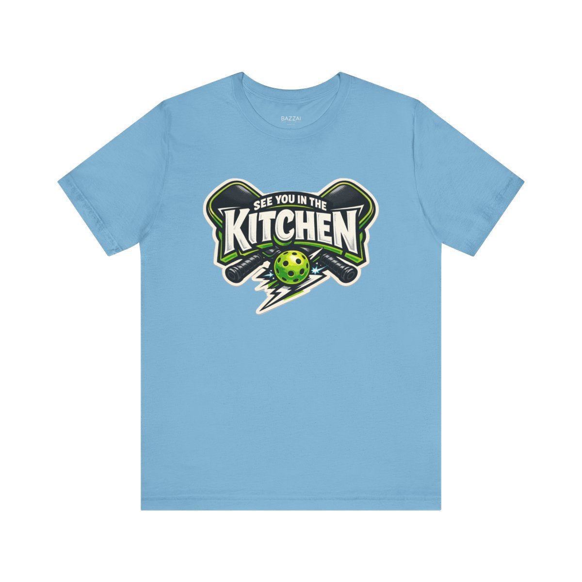 Pickleball Humor Gift T-Shirt — See You in the Kitchen — pickleball t-shirt design by Reggie