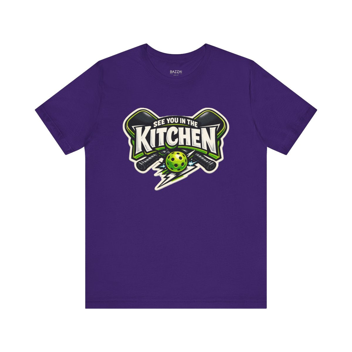 Pickleball Humor Gift T-Shirt — See You in the Kitchen — pickleball t-shirt design by Reggie