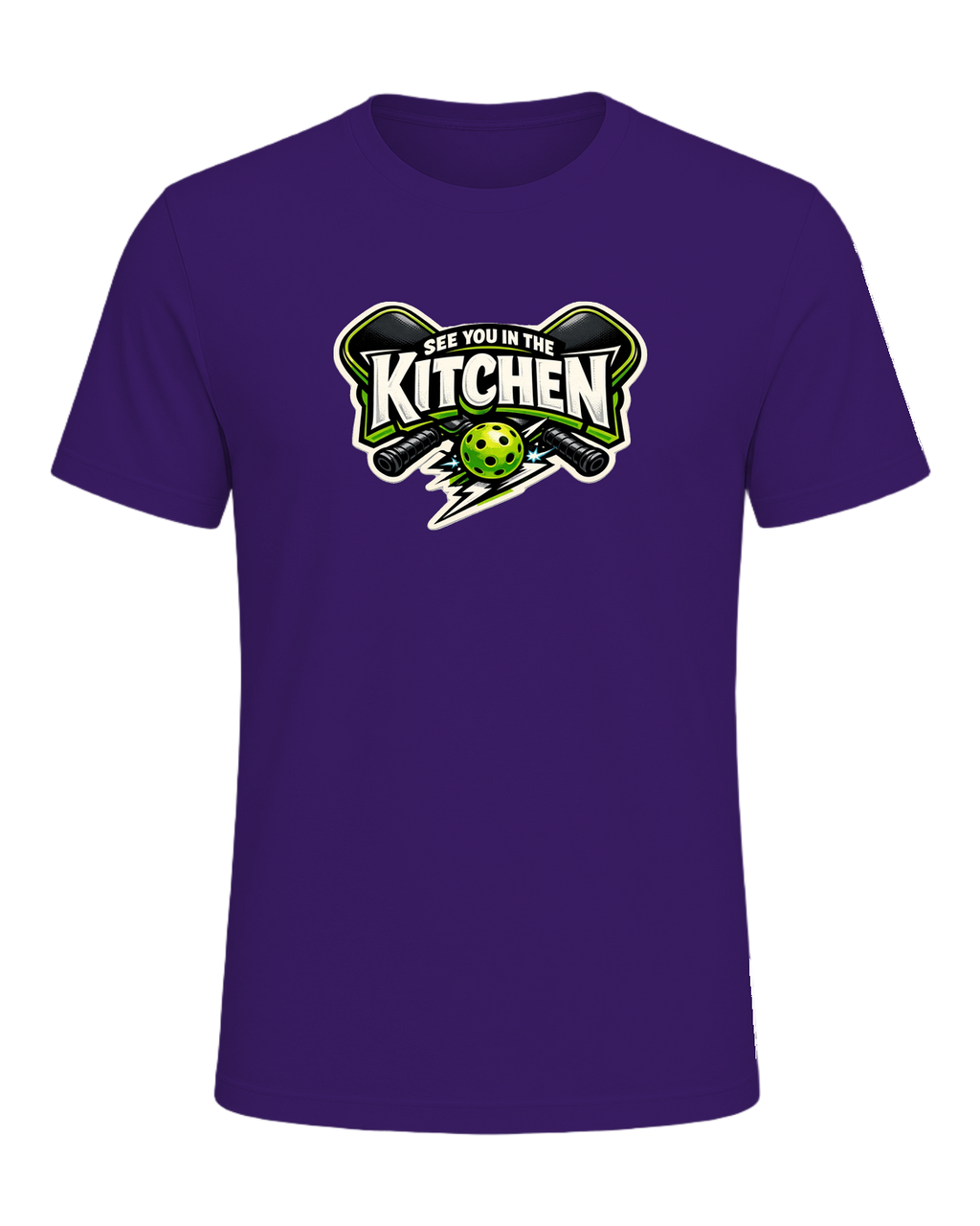 See You In The Kitchen Tee — Team Purple