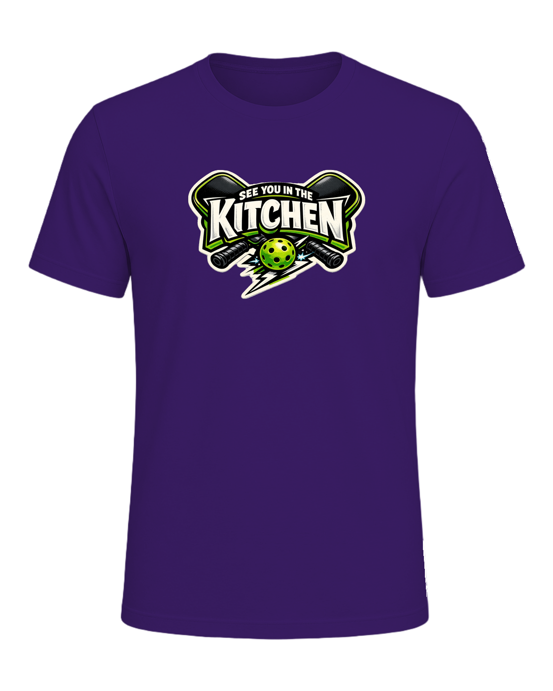 See You In The Kitchen Tee — Team Purple