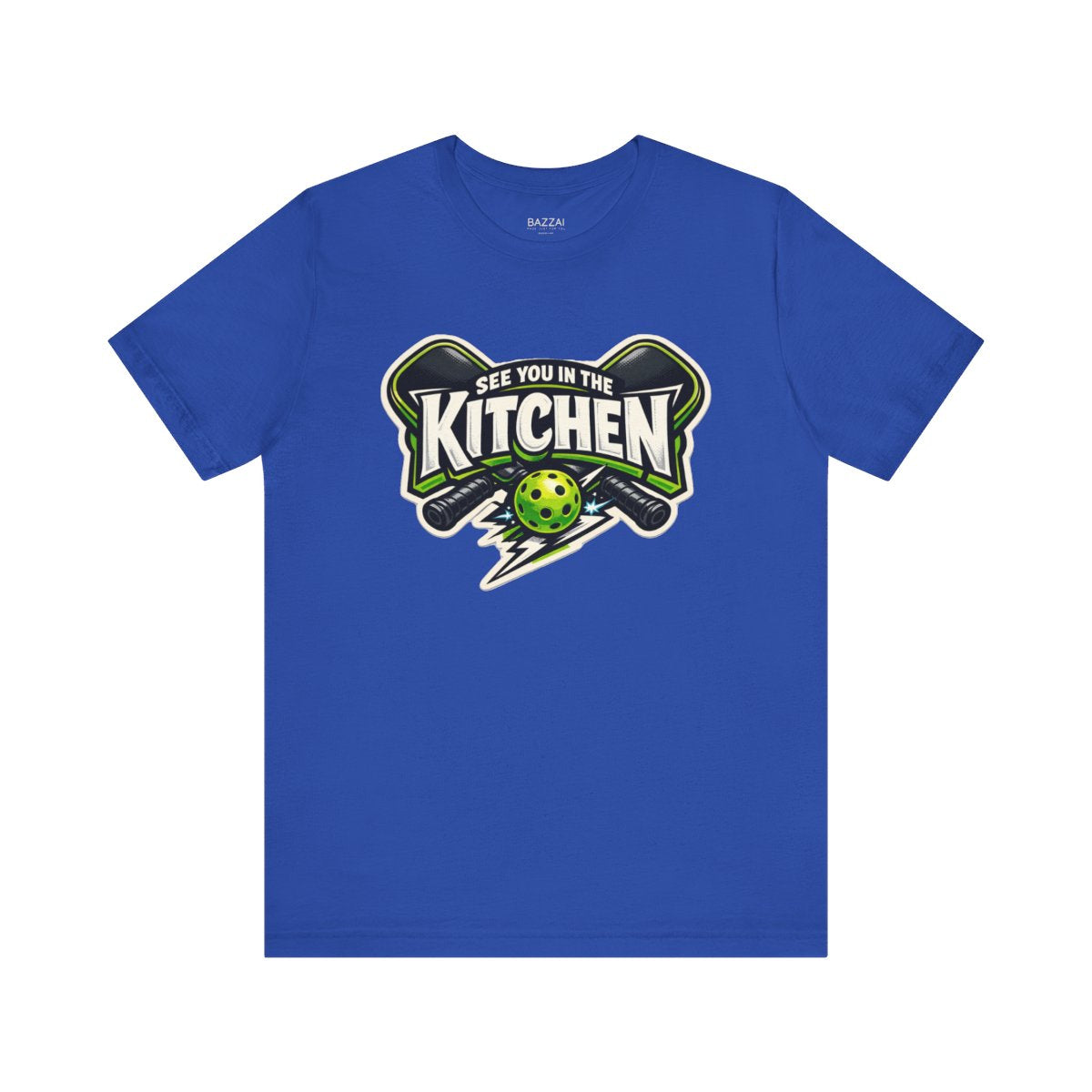 Pickleball Humor Gift T-Shirt — See You in the Kitchen — pickleball t-shirt design by Reggie