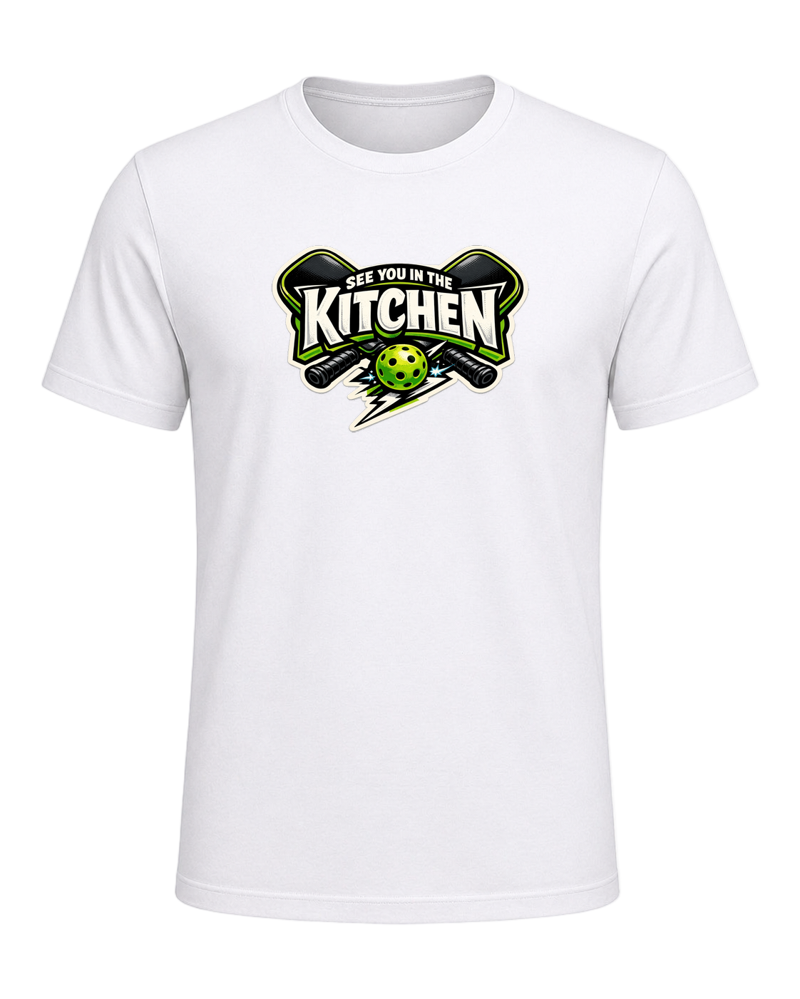 See You In The Kitchen Tee — White