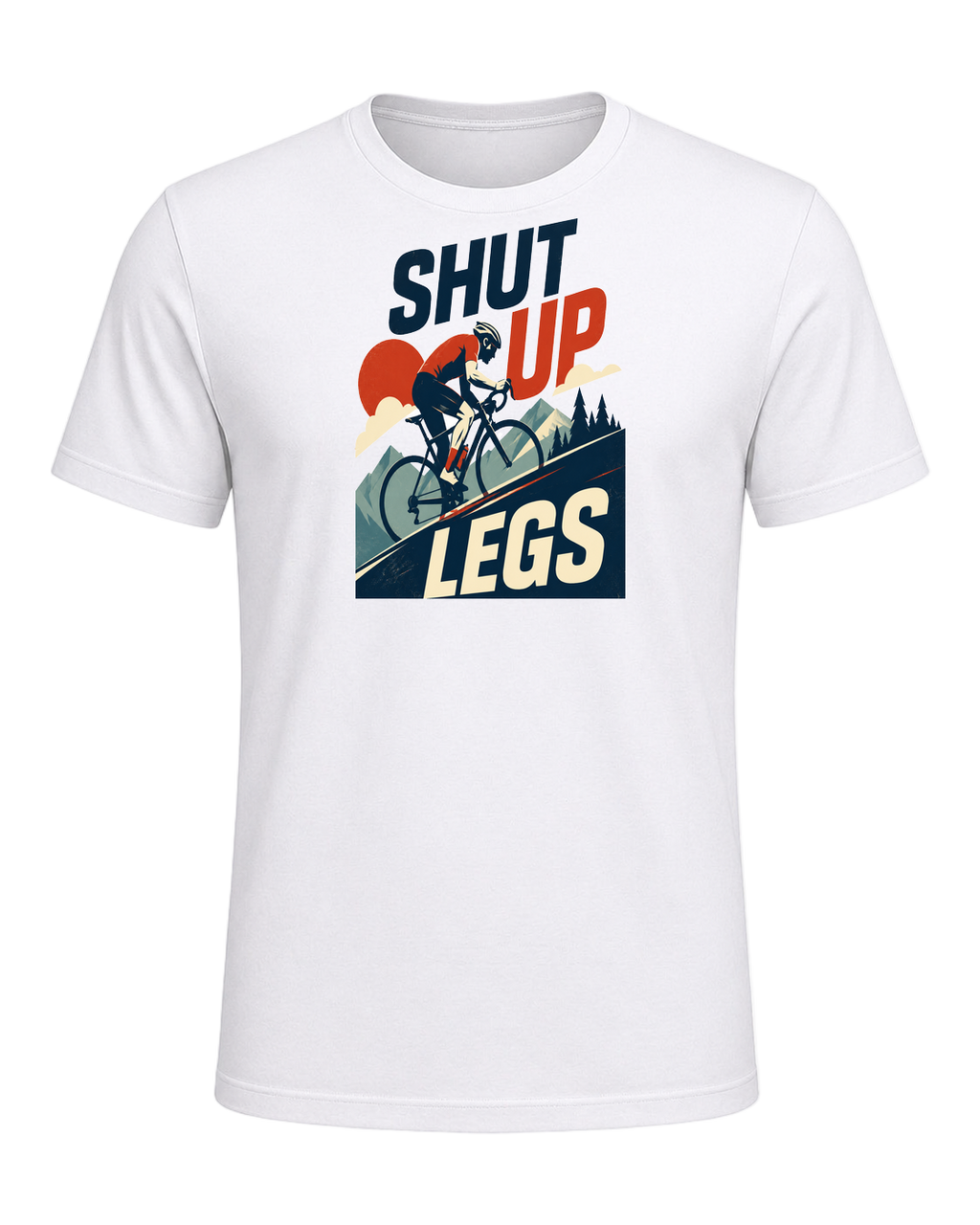 SHUT UP LEGS — White