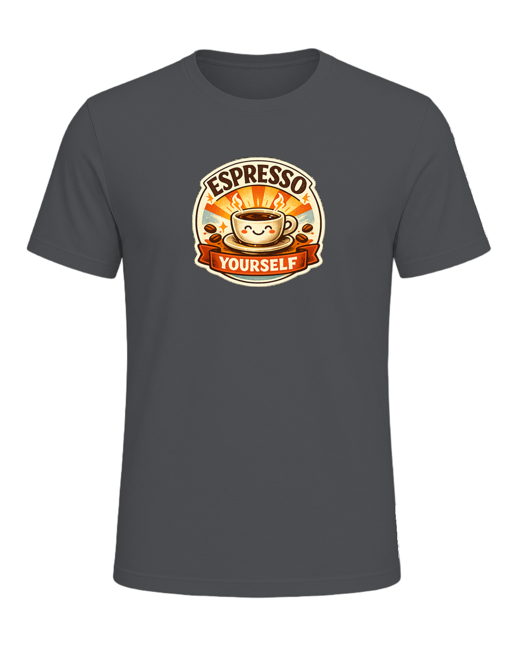 Espresso Yourself Tee — Asphalt