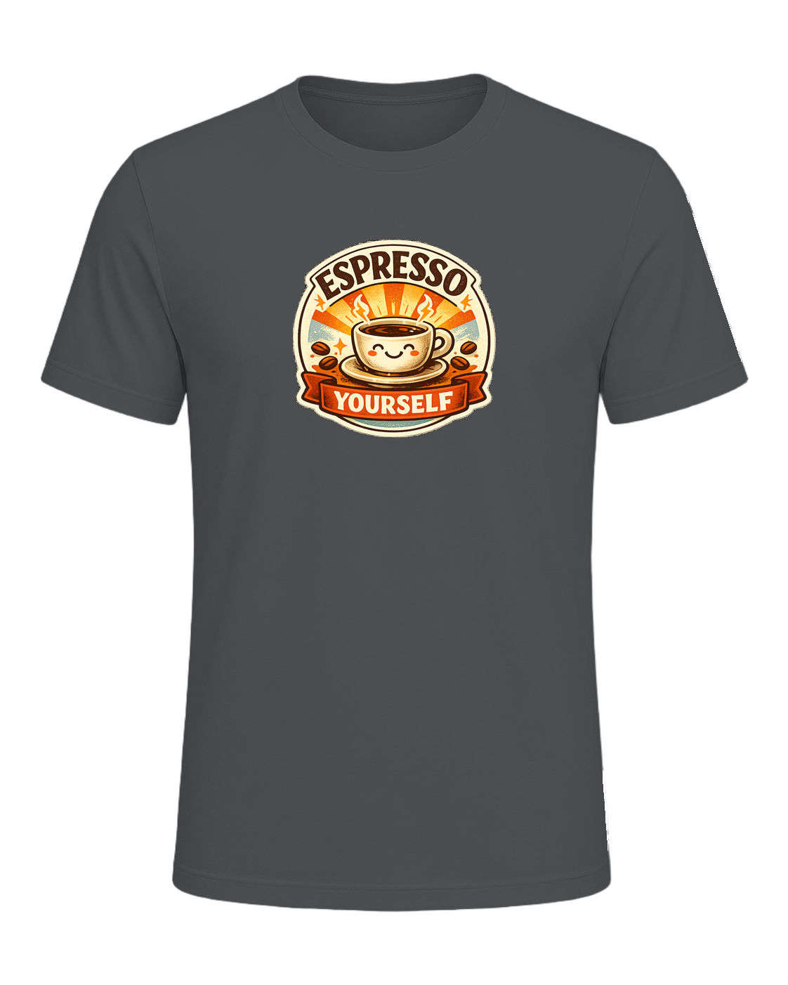 Espresso Yourself Tee — Asphalt