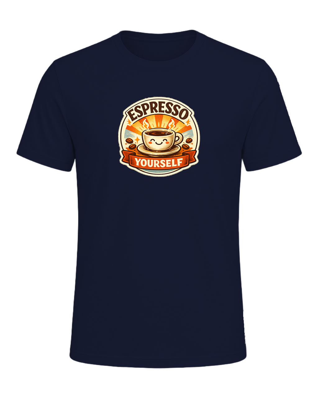 Espresso Yourself Tee — Navy