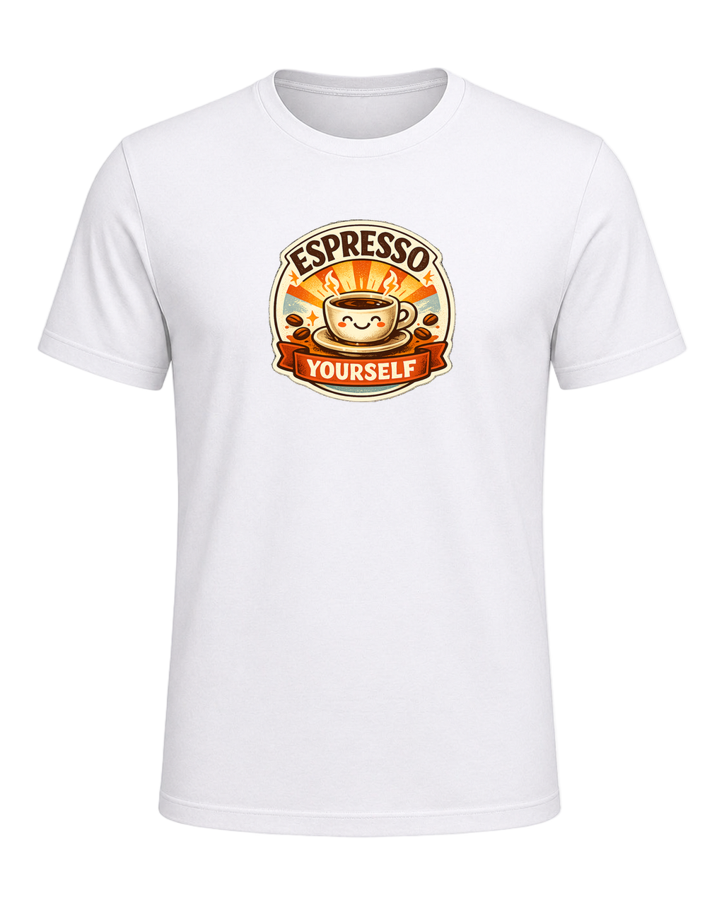 Espresso Yourself Tee — White