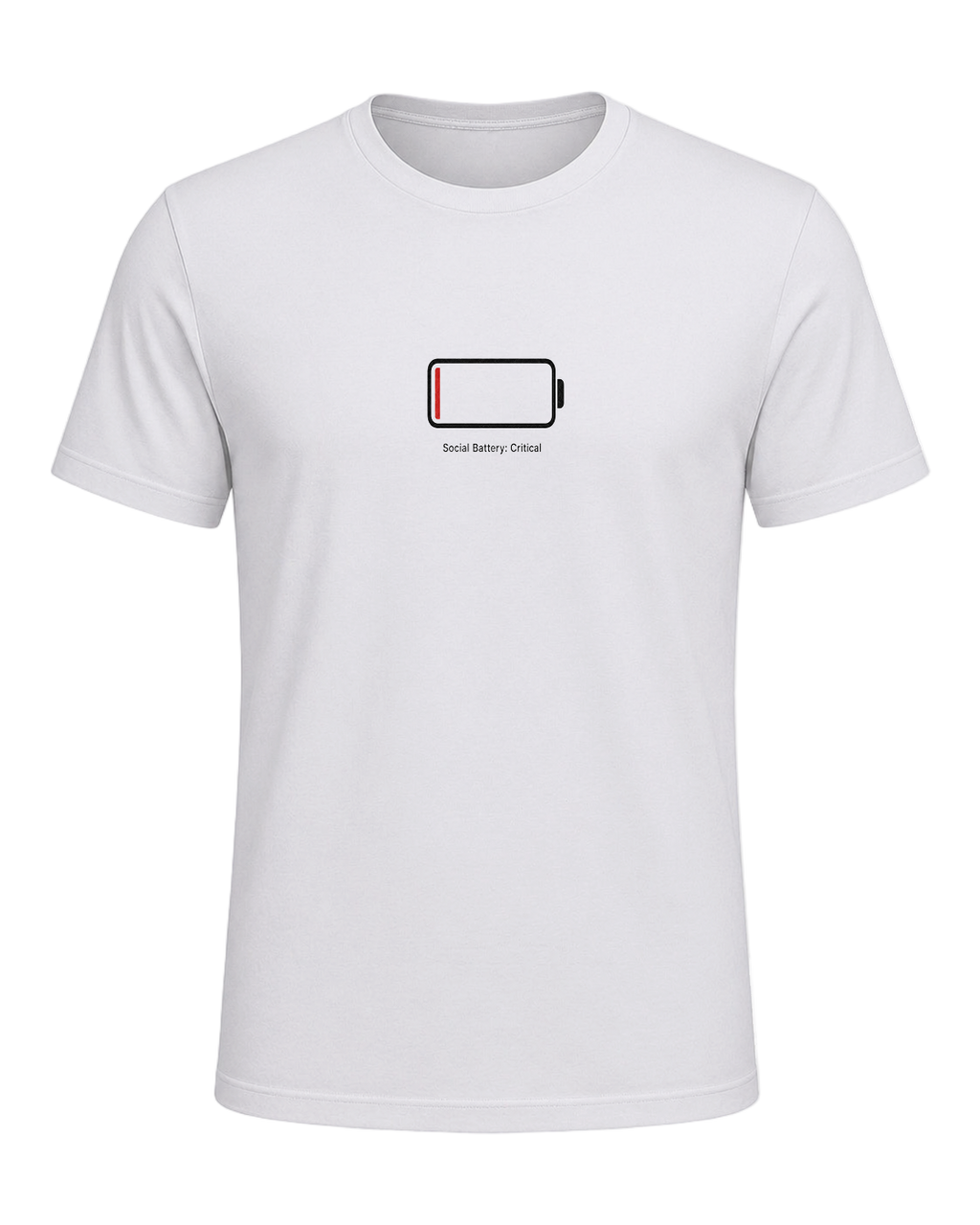 Social Battery Empty — Ash