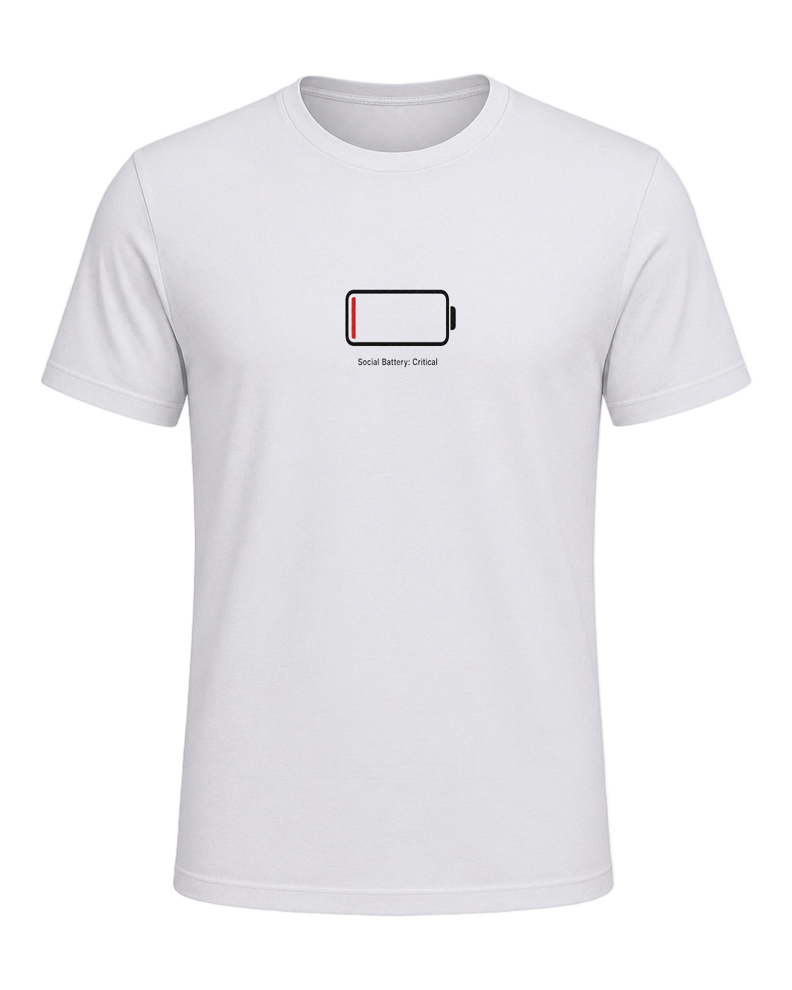 Social Battery Empty — Ash