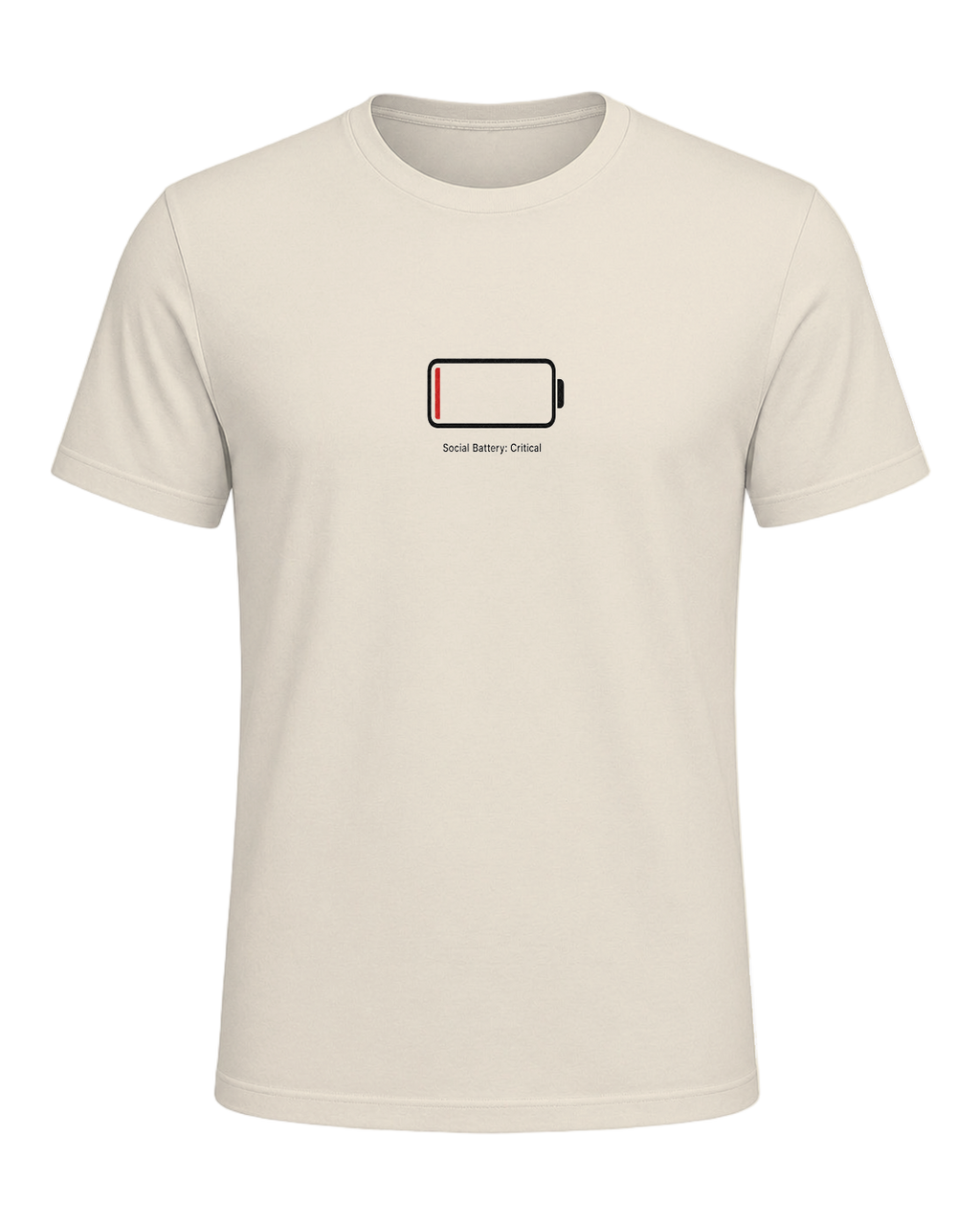 Social Battery Empty — Heather Prism Natural