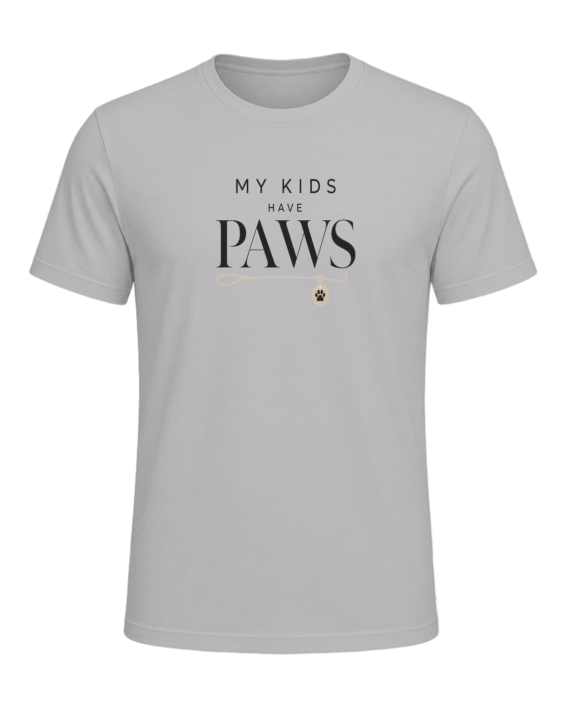 MY KIDS HAVE PAWS — Athletic Heather