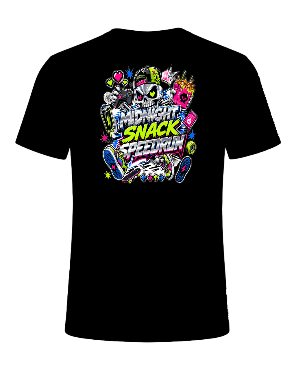 MIDNIGHT SNACK SPEEDRUN — Black