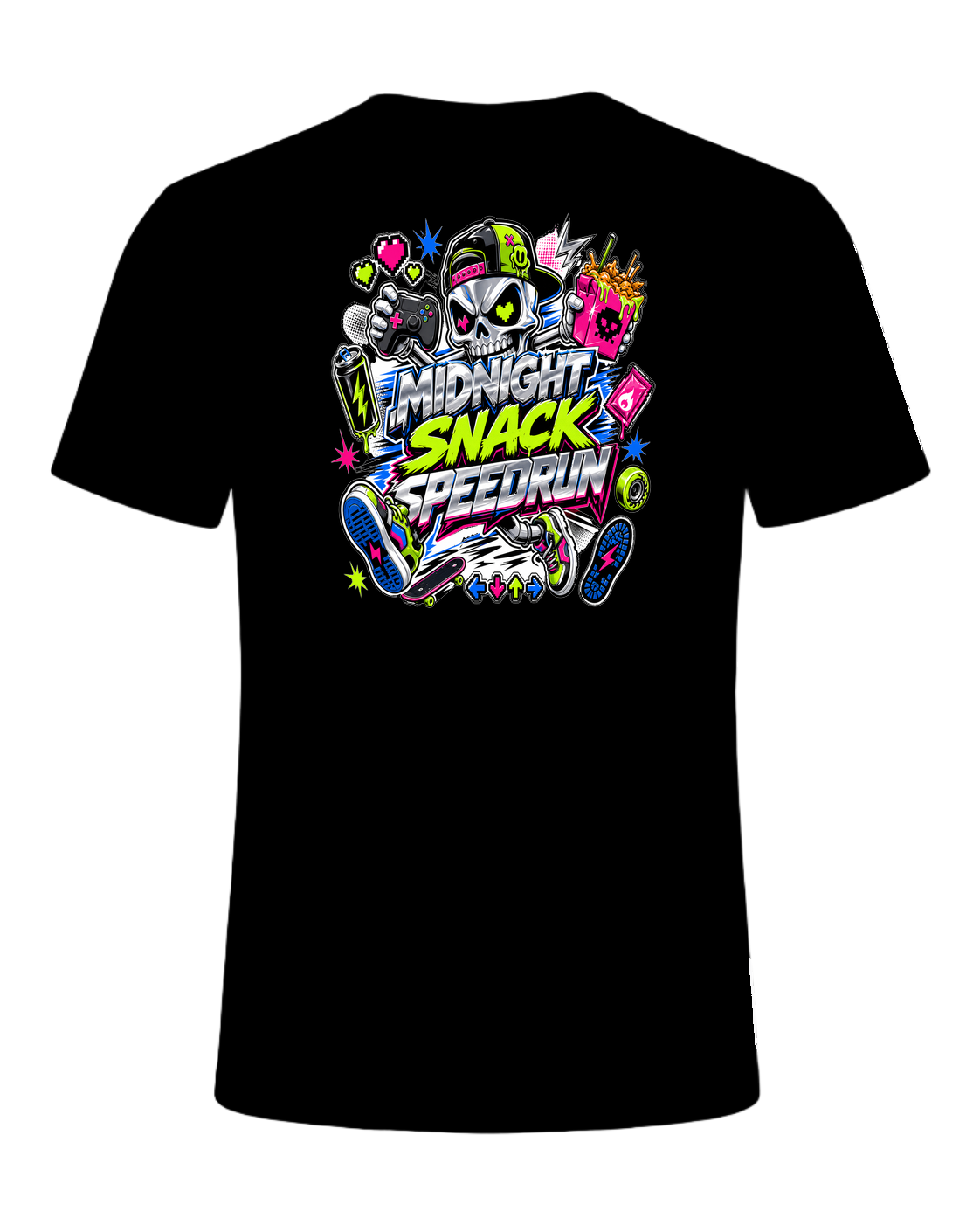 MIDNIGHT SNACK SPEEDRUN — Black