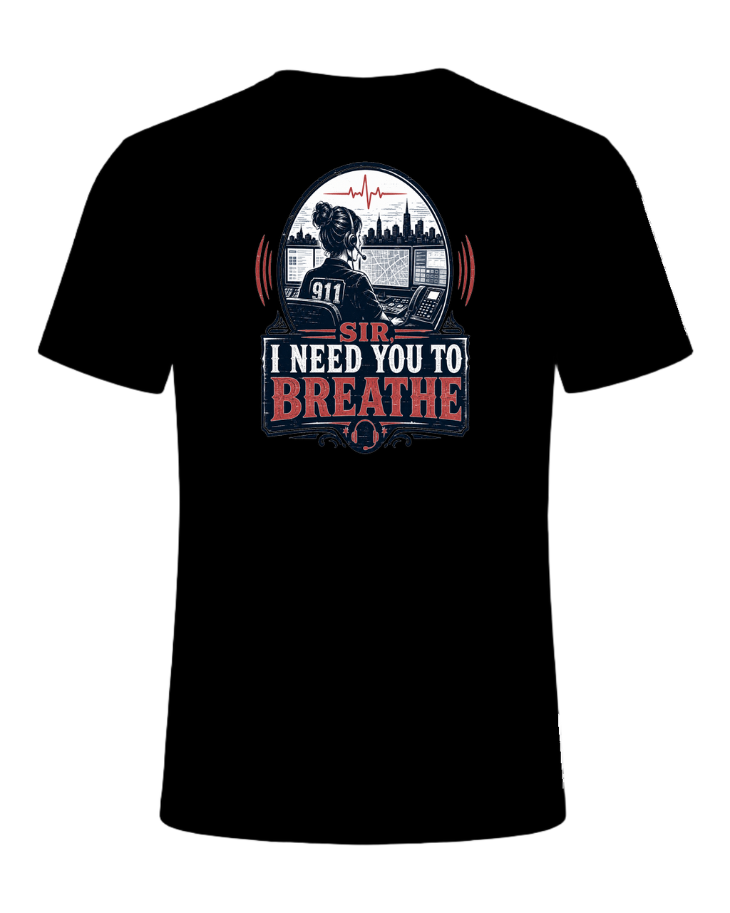 SIR, I NEED YOU TO BREATHE — Black