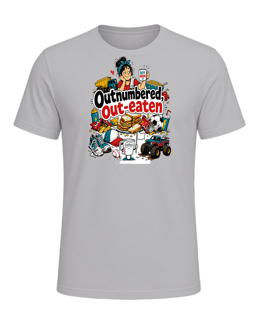 Outnumbered, out-eaten — Athletic Heather