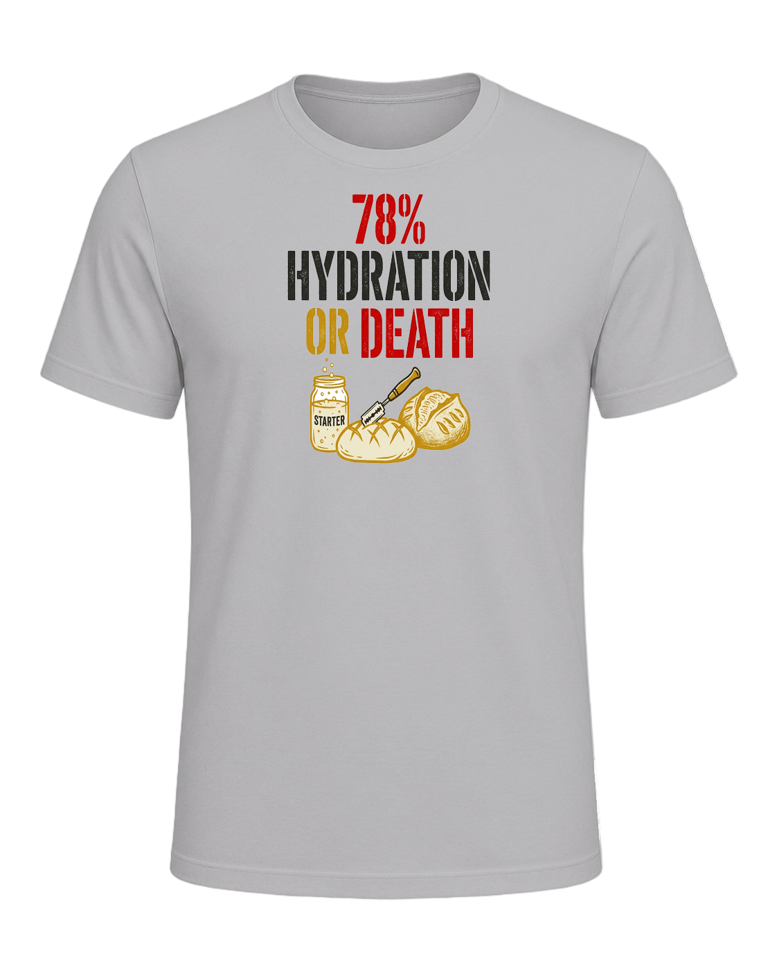 78% HYDRATION OR DEATH — Athletic Heather