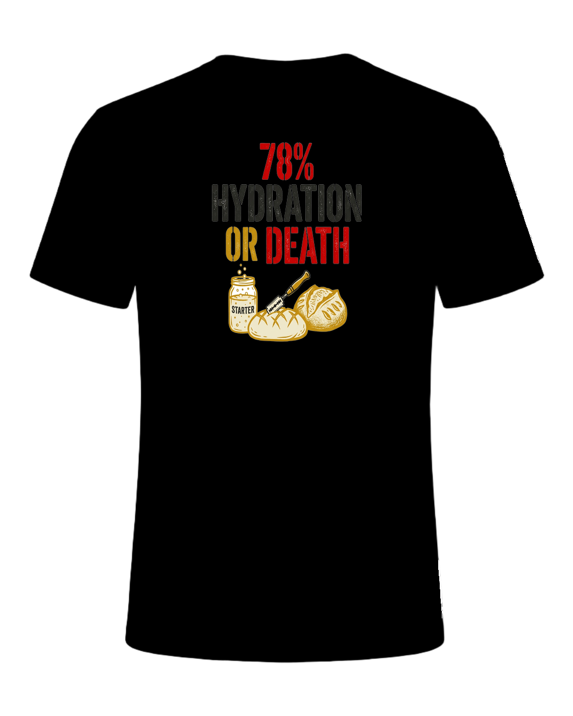 78% HYDRATION OR DEATH — Black